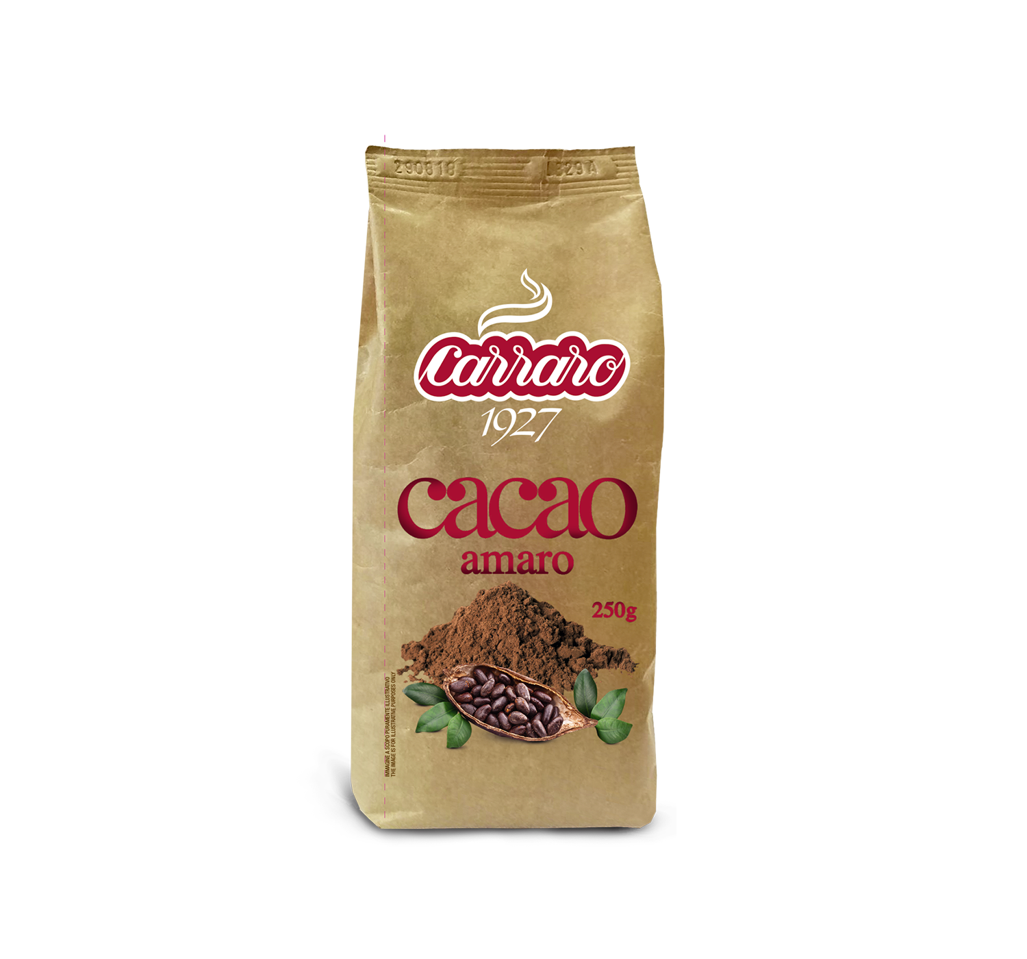 Cacao amaro - 250 g - Caffè Carraro