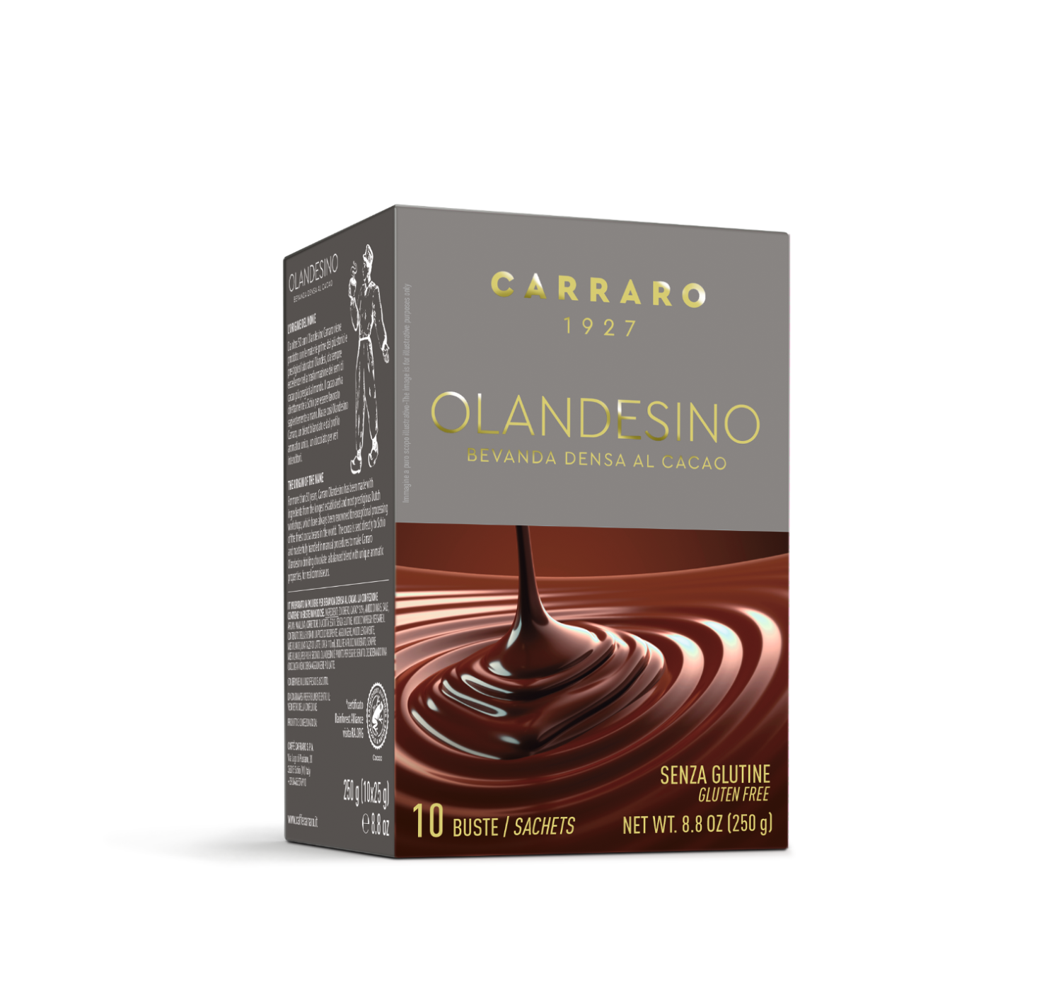 Retail - Olandesino – box with 10 sachets - Shop online Caffè Carraro
