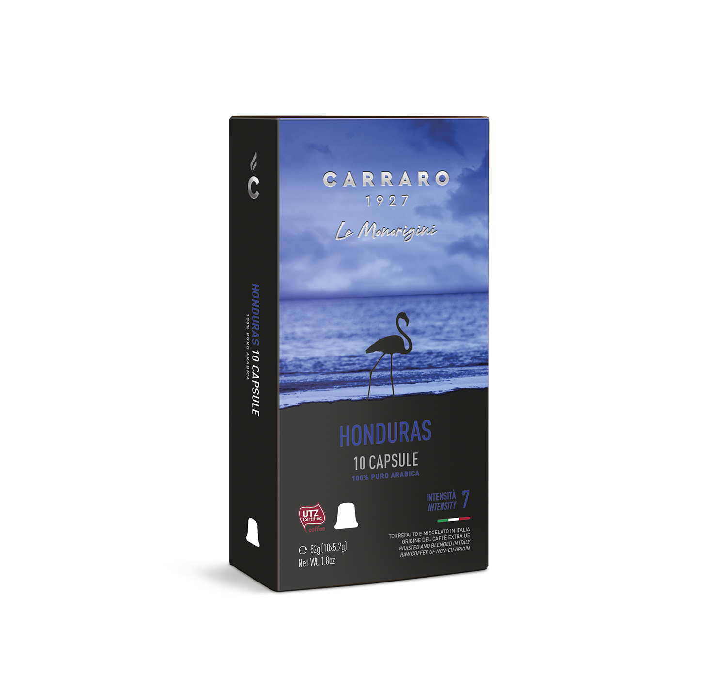 Capsule compatibili *Nespresso<sup>®</sup> - Honduras – 10 capsule compatibili Nespresso®* - Shop online Caffè Carraro
