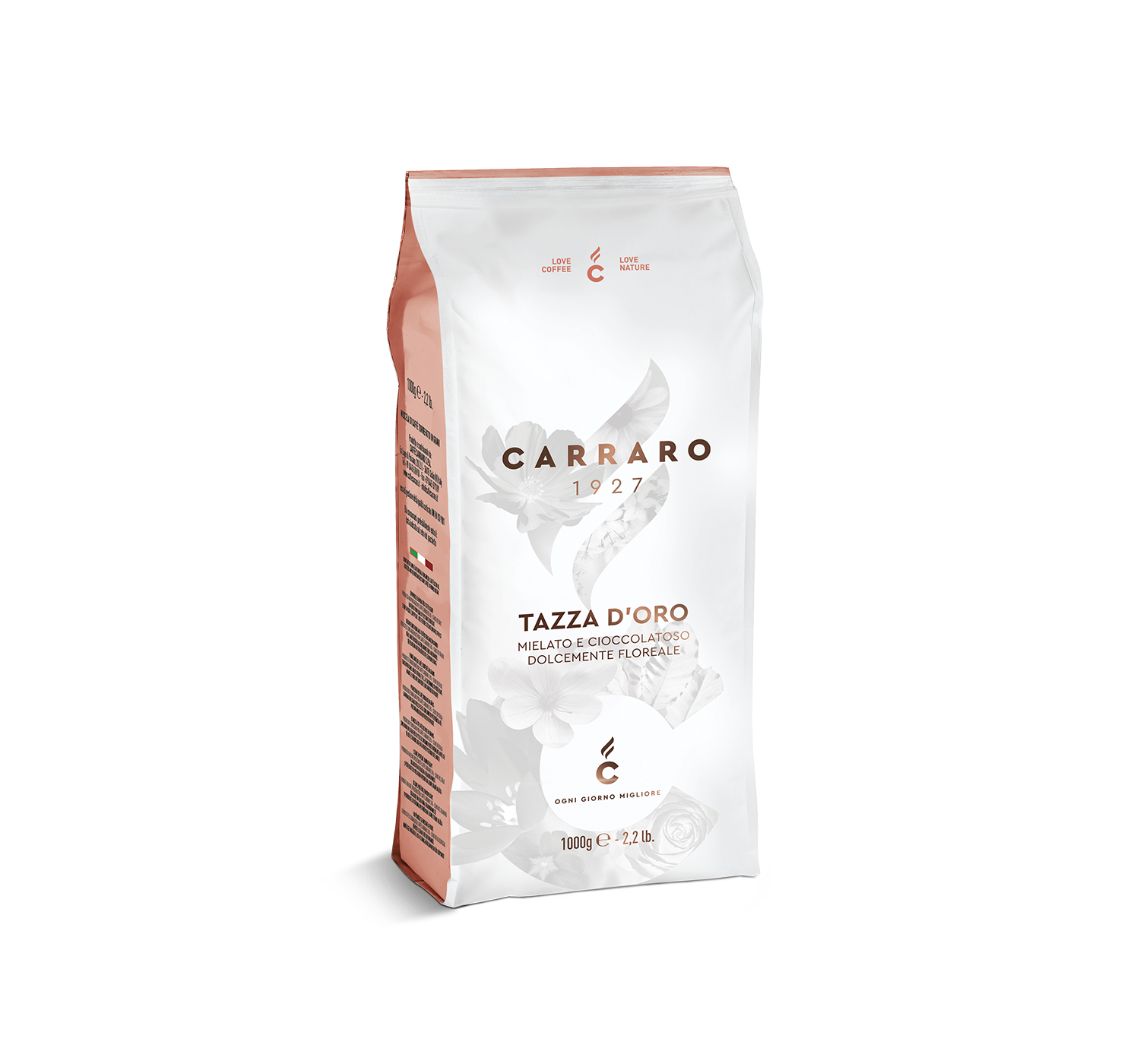 Ho.Re.Ca. - Tazza d’Oro –  coffee beans 1000 g - Shop online Caffè Carraro