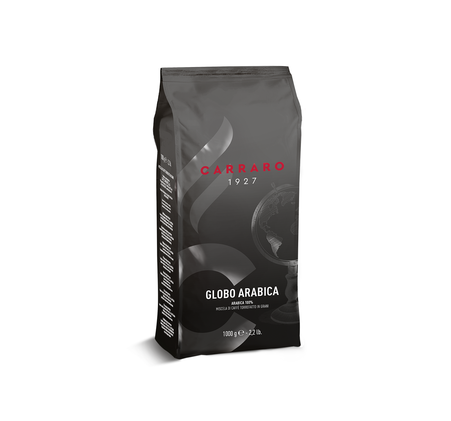 Ho.Re.Ca. - Globo Arabica – Coffee beans 1000 g - Shop online Caffè Carraro