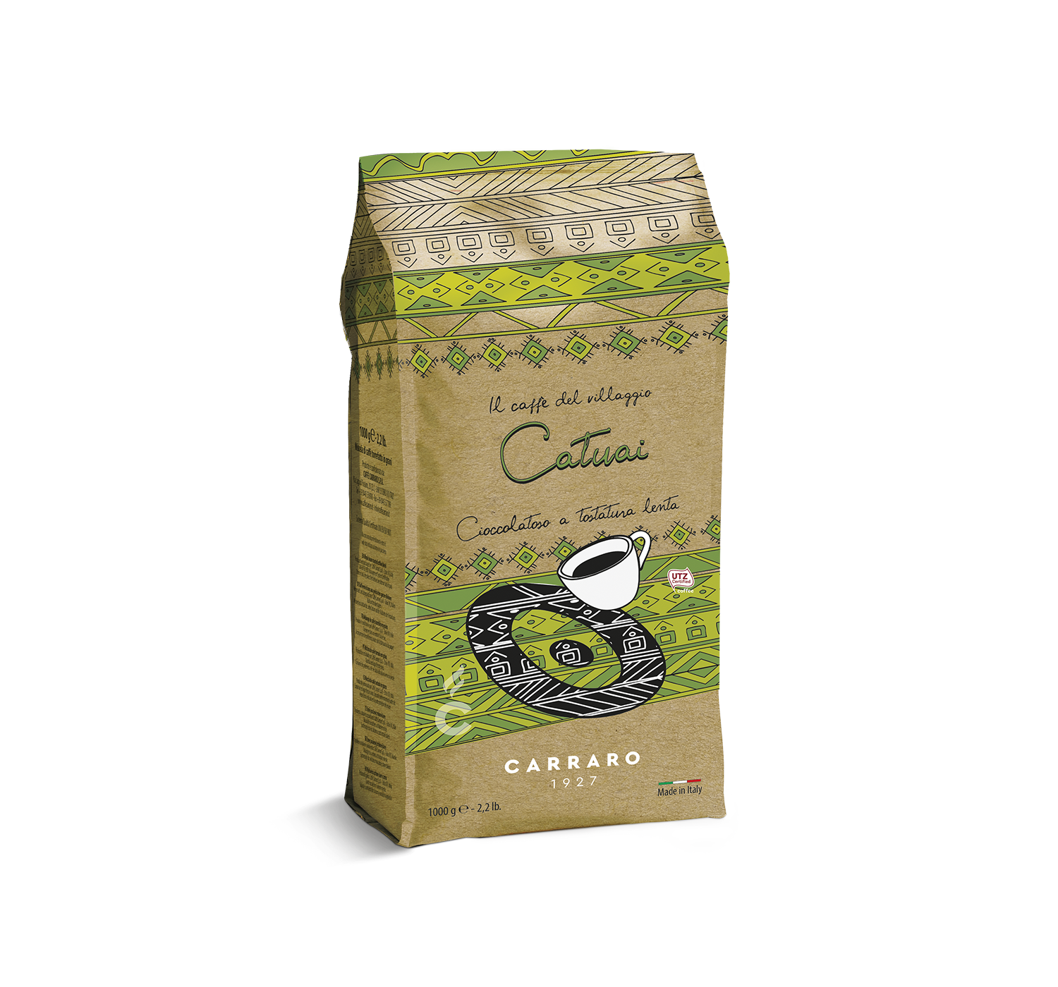 Ho.Re.Ca. - Catuai – coffee beans 1000 g Light - Shop online Caffè Carraro