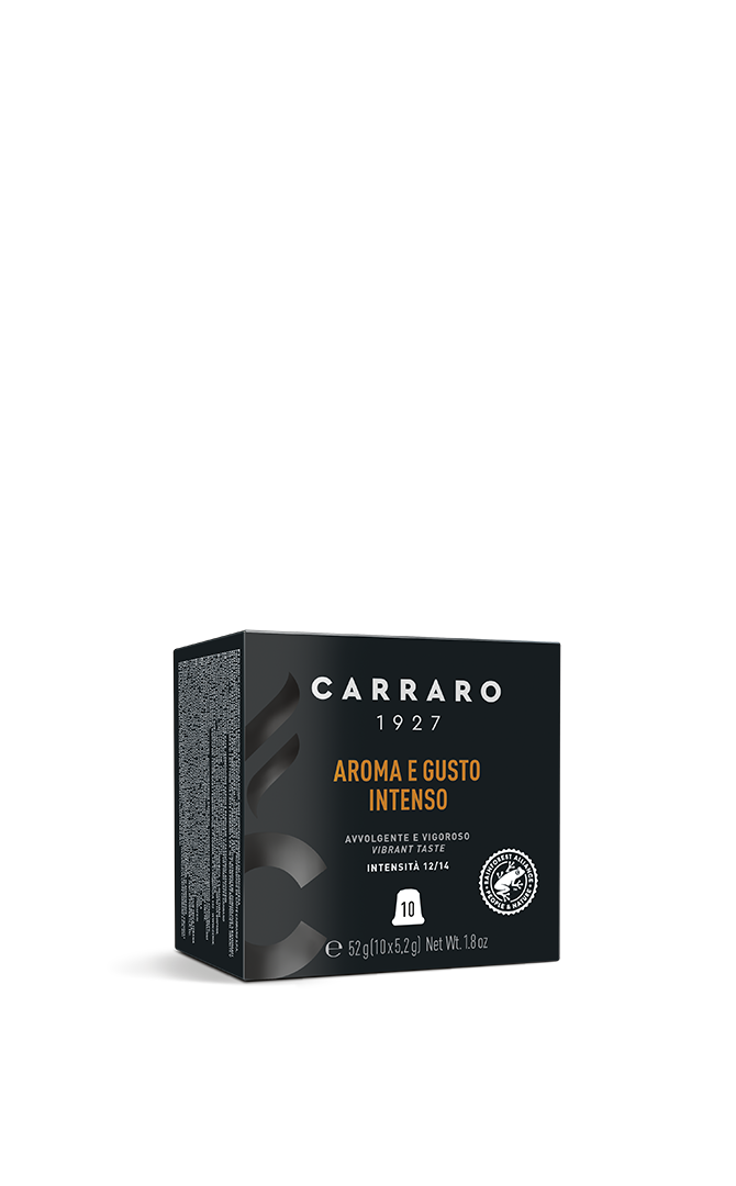 Aroma e Gusto Intenso – 10 capsule premium in astuccio cubo
