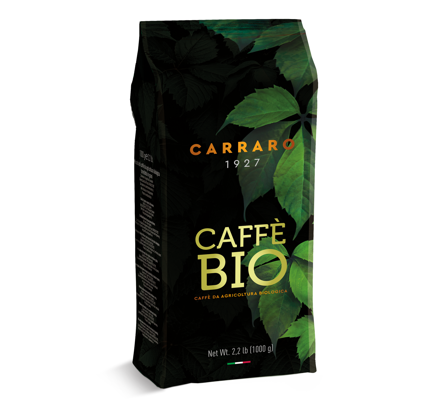 Caffè in grani - Bio – caffè in grani 1000 g - Shop online Caffè Carraro