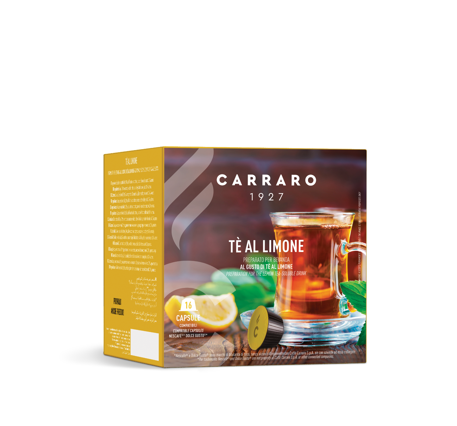 10 Capsule Condorelli Tisana Zenzero & Limone Compatibile Nescafè Dolce  Gusto - La Casa Del Caffè