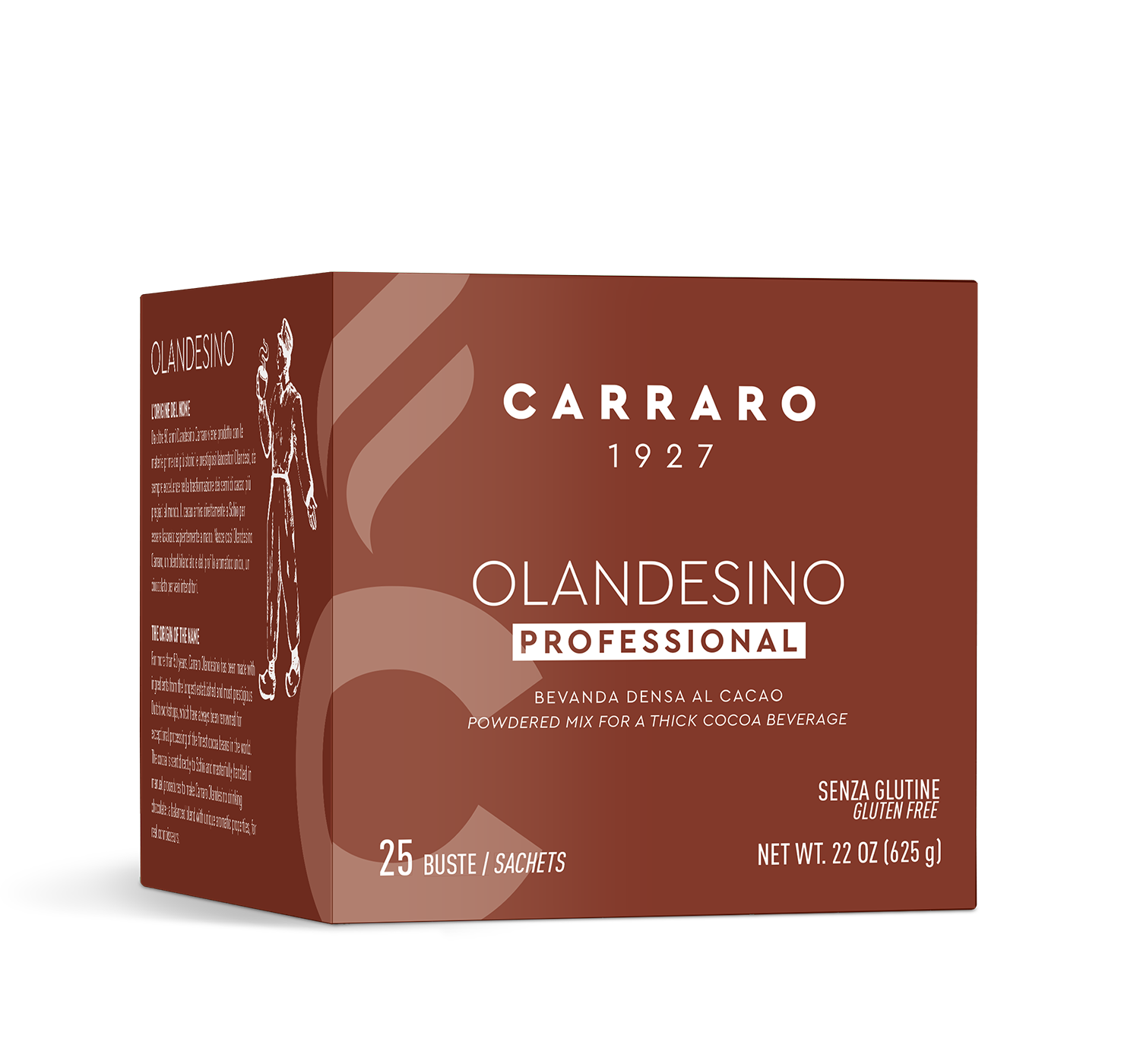 Ho.Re.Ca. - Olandesino – box with 25 sachets - Shop online Caffè Carraro