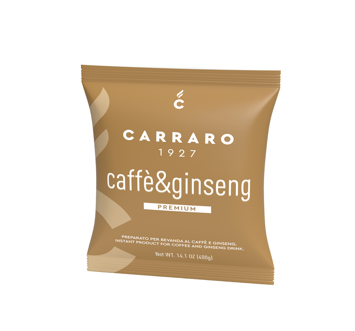Coffee substitutes - Instat product for Caffè&Ginseng Premium flavoured drink – 400 g - Shop online Caffè Carraro