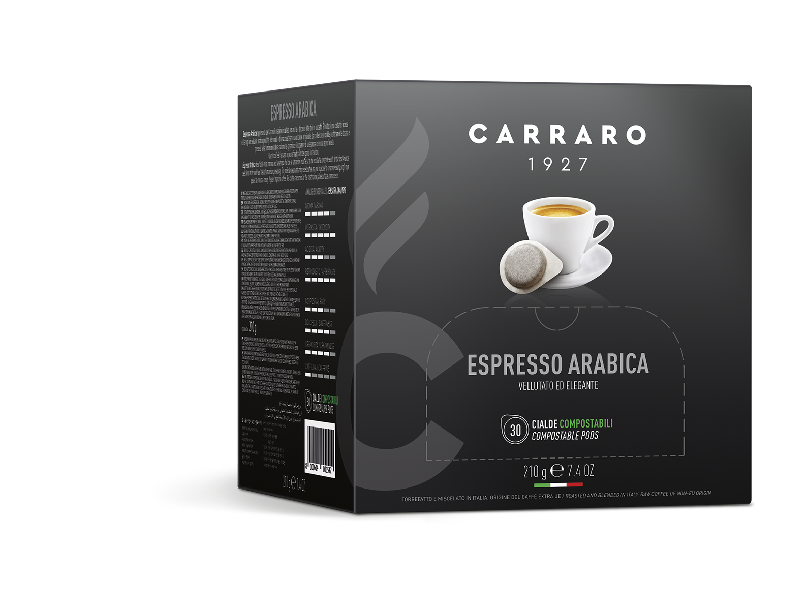 Espresso arabica 100% – 30 cialde da 7 g