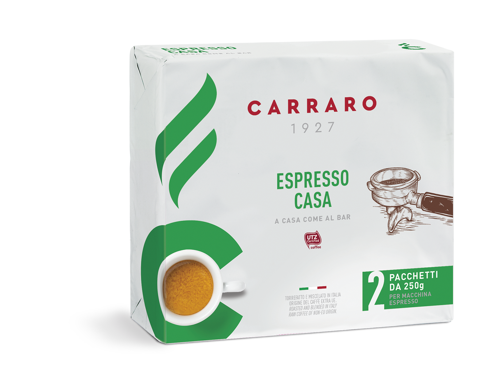 Espresso Casa – caffè macinato 2×250 g