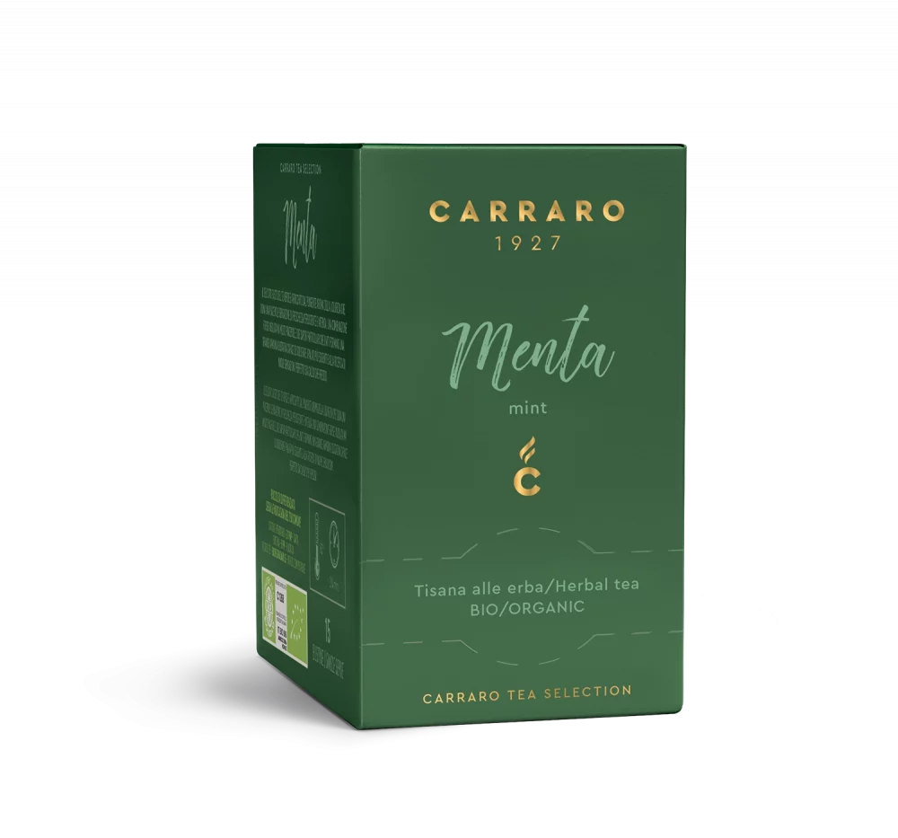Mint – 15 tea bags - Caffè Carraro