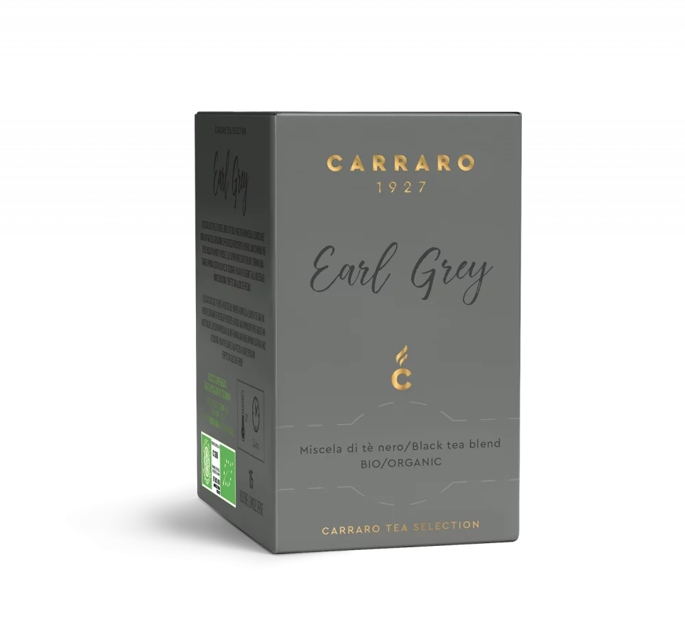 Earl Grey – 15 tea bags - Caffè Carraro