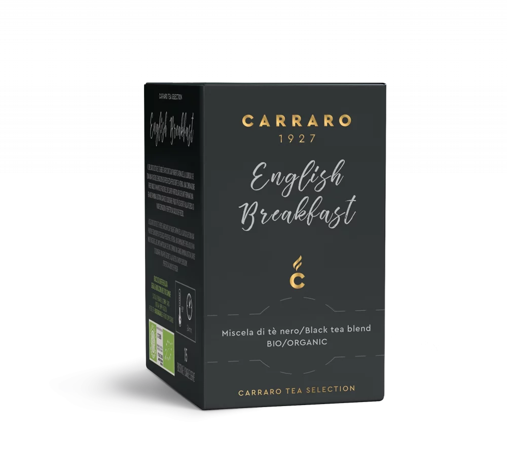 English Breakfast – 15 bustine - Caffè Carraro