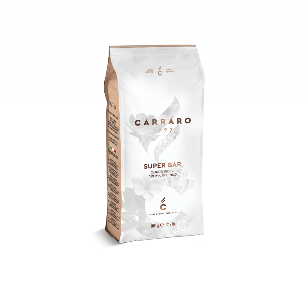 Super Bar – coffee beans 1000 g - Caffè Carraro