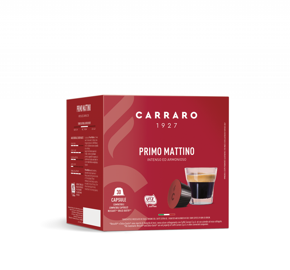 Primo Mattino – 30 capsules - Caffè Carraro
