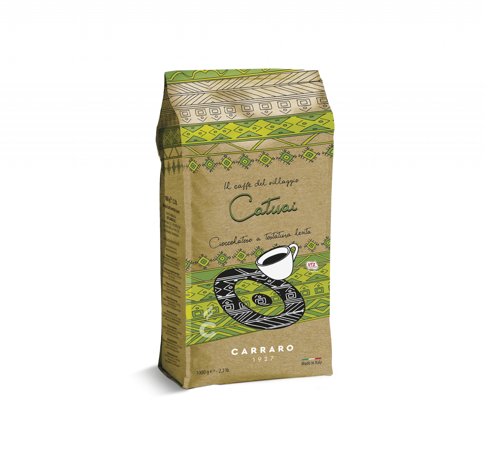 Catuai – caffè in grani 1000 g Light - Caffè Carraro