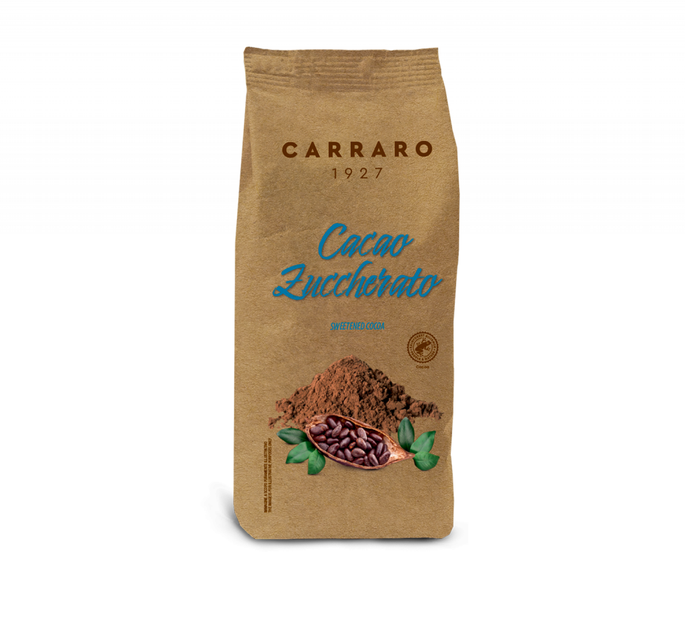 Cacao zuccherato – 500 g - Caffè Carraro