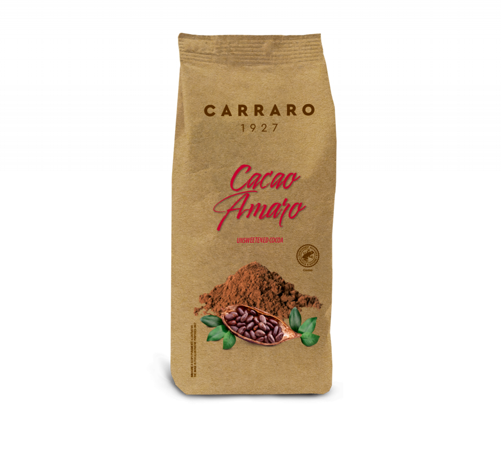 Unsweetened Cocoa – 500 g - Caffè Carraro