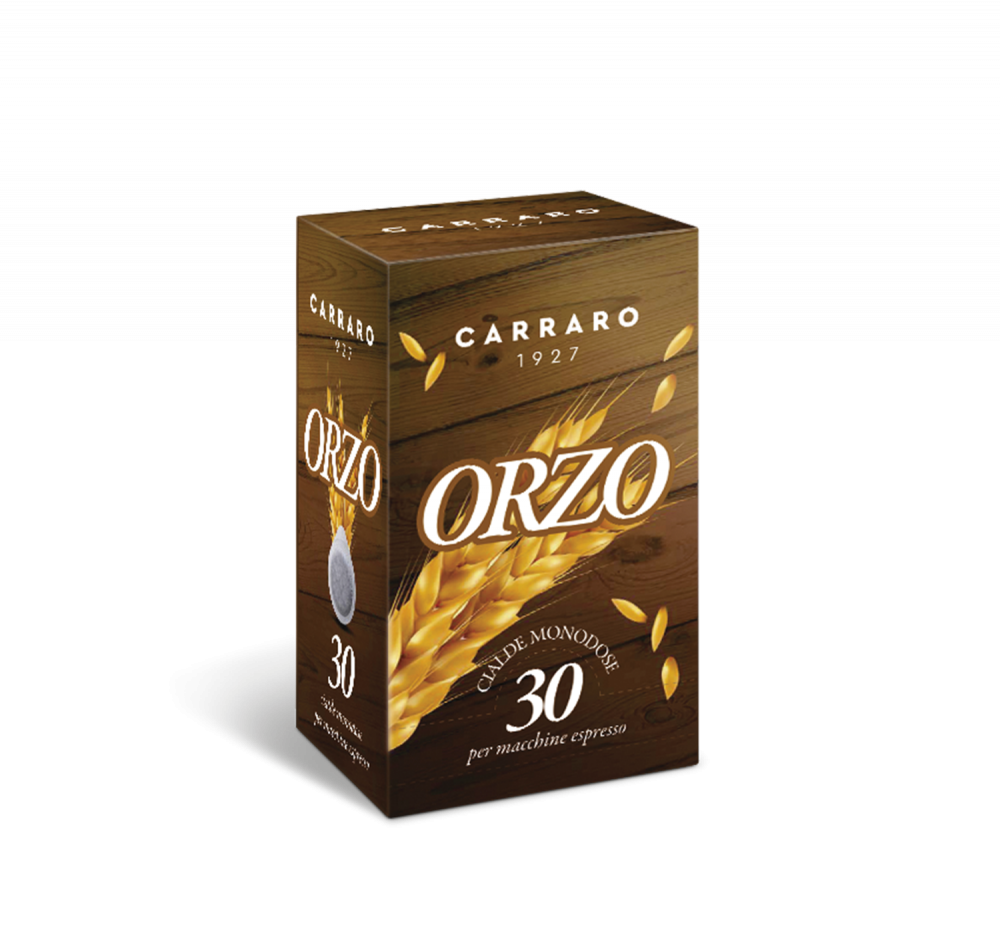 Orzo – 30 cialde monodose - Caffè Carraro