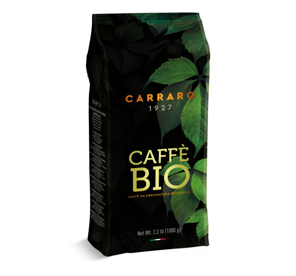 Bio – caffè in grani 1000 g - Caffè Carraro
