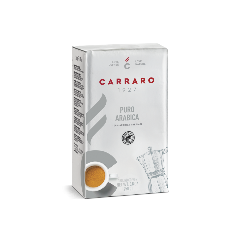 Puro Arabica – caffè macinato 250 g - Caffè Carraro