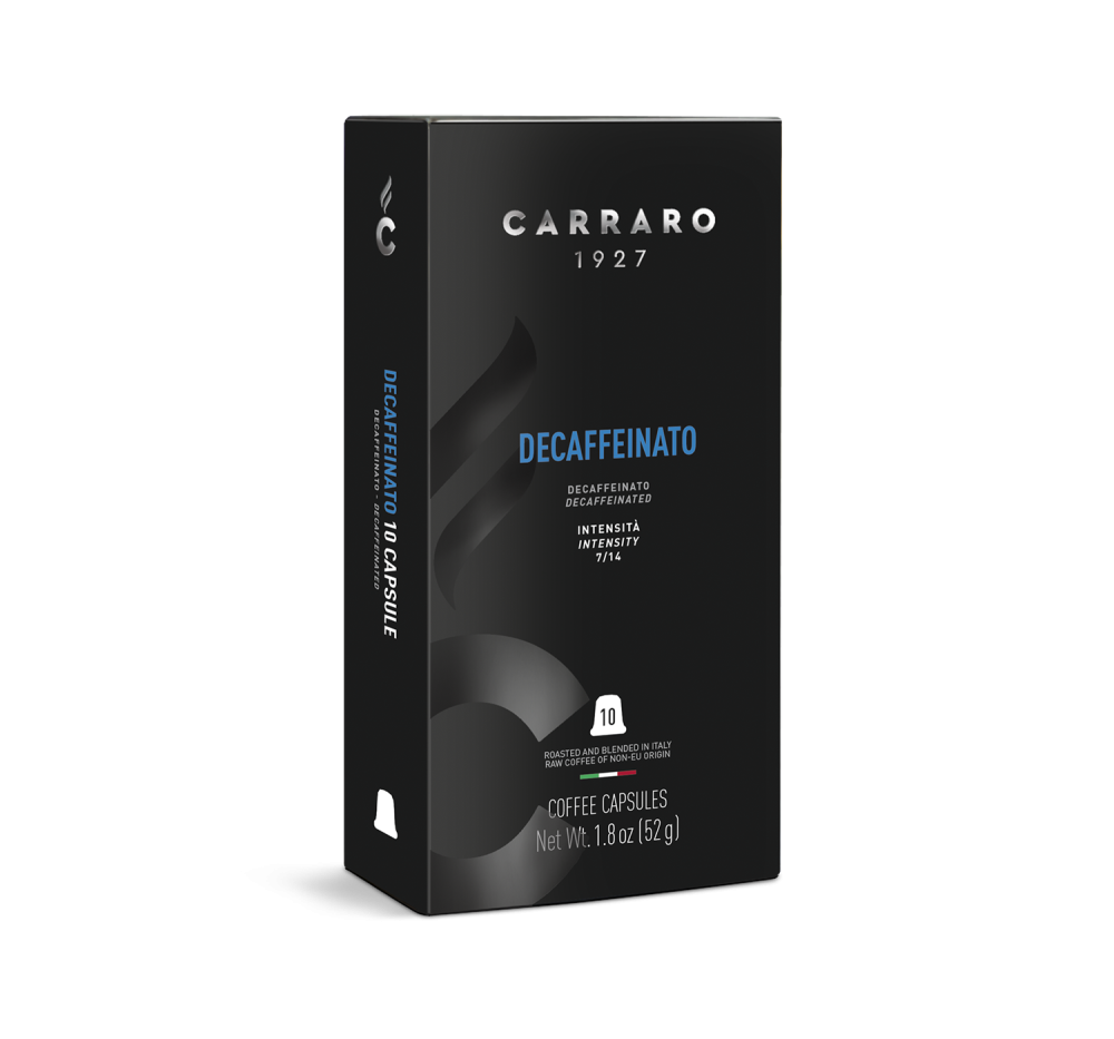 Decaffeinato – 10 capsule compatibili Nespresso®* - Caffè Carraro