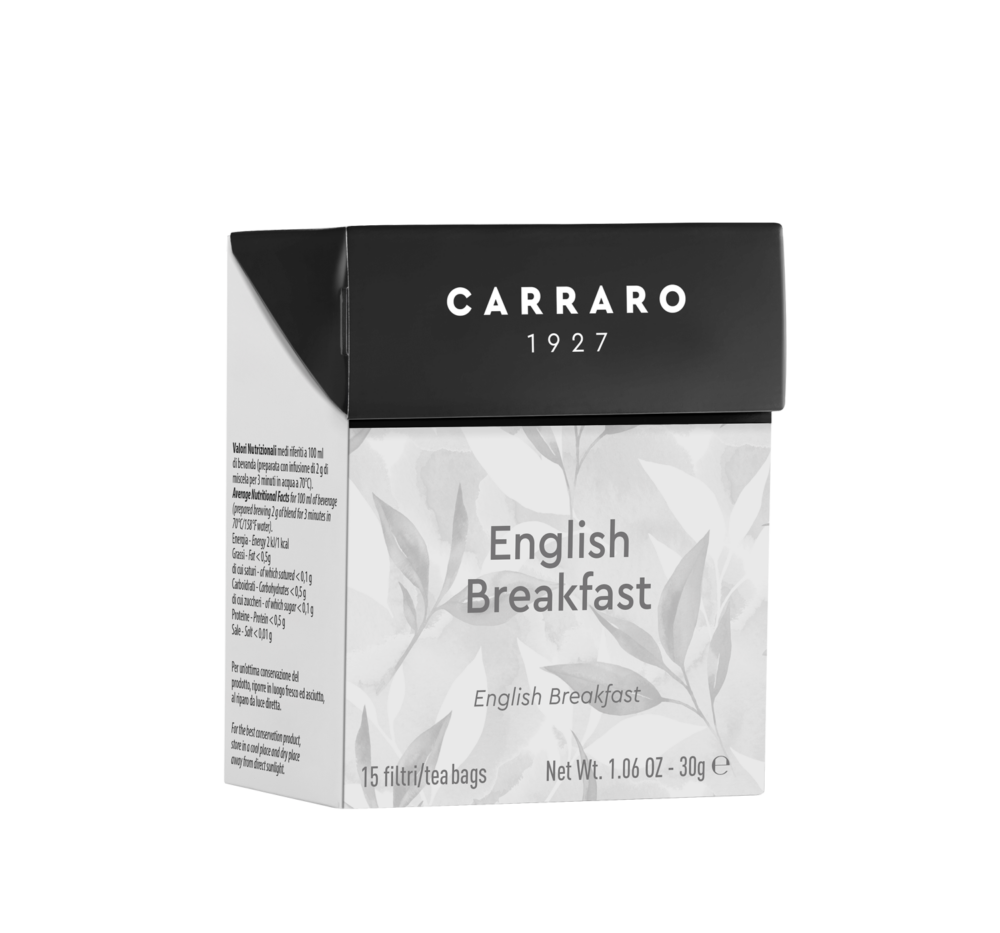 English Breakfast – 15 bustine - Caffè Carraro